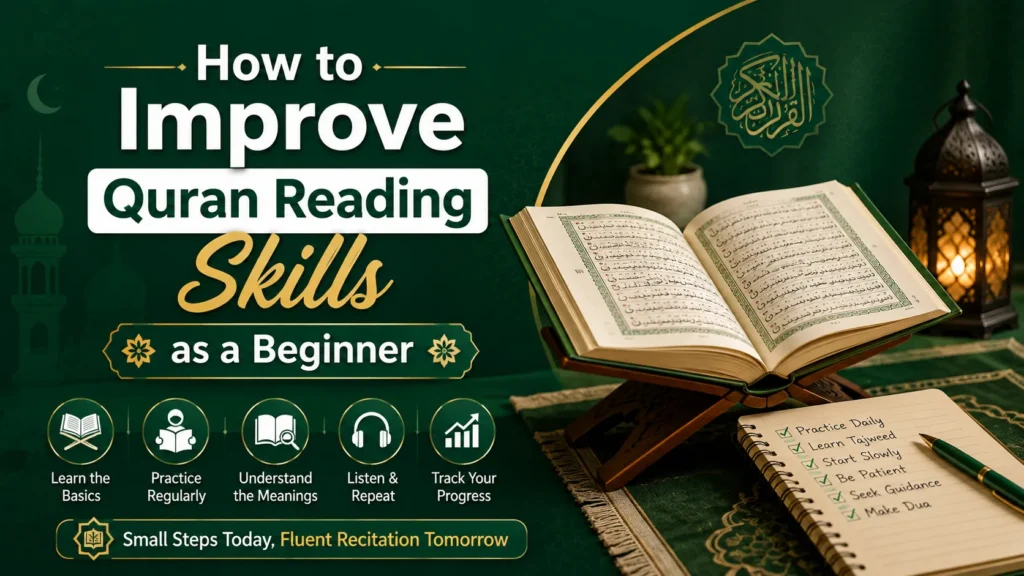 How to Improve Quran Reading Skills as a Beginner