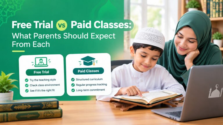 Free Trial vs Paid Classes What Parents Should Expect From Each